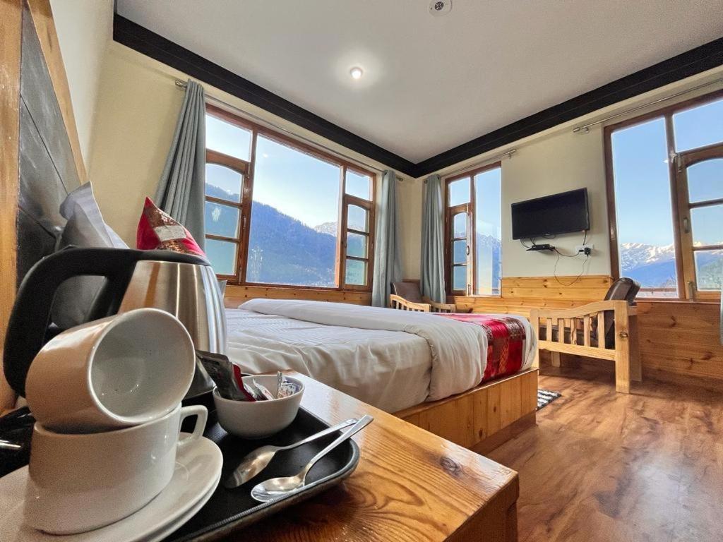 The Rohtang Chalet Hotel Manāli Buitenkant foto